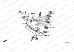 F-9 STEERING WHEEL (VT750CS / C2B / C)