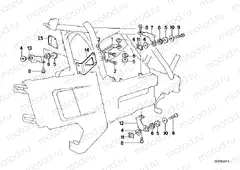 Fairing bracket