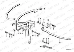 Fairing bracket