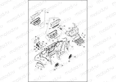 FAIRING, INNER - FLHT, FLHTCU, FLHTK, FLHTKL, FLHX AND FLHXS (1 OF 3)