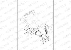 FAIRING, INNER - FLHT, FLHTCU, FLHTK, FLHTKL, FLHX AND FLHXS (3 OF 3)