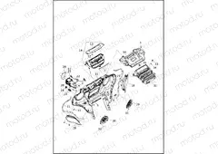 FAIRING, INNER - FLHT, FLHTK, FLHX, FLHXS AND FLHXST (1 OF 3)