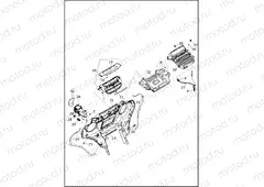 FAIRING, INNER - FLHTP (1 OF 2)