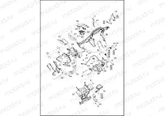 FAIRING, INNER - FLTRK, FLTRX AND FLTRXS (2 OF 2)