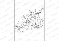 FAIRING, INNER - FLTRU, FLTRX AND FLTRXS (1 OF 2)