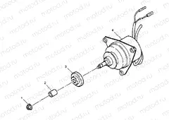 FAN MOTOR 2x4 400L W947540 (4926752675D002) | FAN MOTOR 2x4 400L W947540 (4926752675D002)