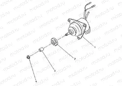 FAN MOTOR 350 2X4 / W927539 (4922882288039A) | FAN MOTOR 350 2X4 / W927539 (4922882288039A)