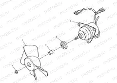 FAN MOTOR Trail Boss W958527 (4930323032C014) | FAN MOTOR Trail Boss W958527 (4930323032C014)
