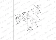 FENDER, REAR