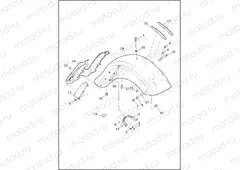 FENDER, REAR