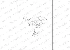 FENDER, REAR