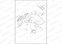 FENDER, REAR