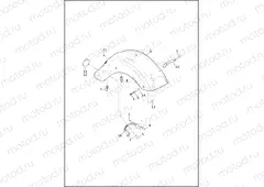 FENDER, REAR