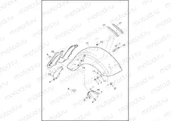 FENDER, REAR