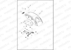 FENDER, REAR