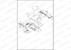 FENDERS AND SUPPORTS, REAR - FLFB, FLFBS