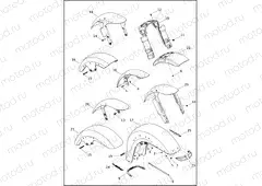 FENDERS, FRONT