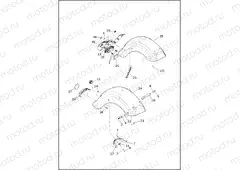 FENDERS, REAR (1 OF 2)