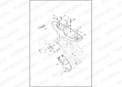FENDERS, REAR - XR1200X