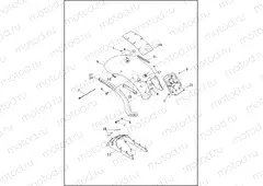 FENDERS & SUPPORTS, REAR - FLS