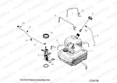 FEUL SYSTEM | FEUL SYSTEM, FUEL TANK - R23TAE99AD/BD/AP/BP (C700756)