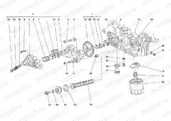 FILTERS AND OIL PUMP