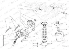 FILTERS AND OIL PUMP » LUBRICATION SYSTEM