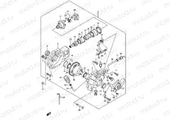 FINAL BEVEL GEAR (FRONT)(MODEL K4/K5/K6)