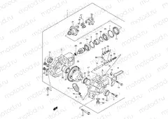 FINAL BEVEL GEAR (FRONT)(MODEL K4/K5/K6 F.NO.5SAAK46K3X102001~)