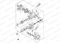 FINAL BEVEL GEAR (REAR)(MODEL K5/K6/K7)