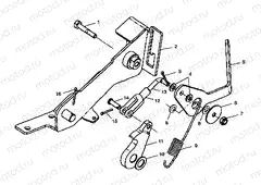 FOOT BRAKE - S98CH50E(B) (4950135013d001) | FOOT BRAKE - S98CH50E(B) (4950135013d001)