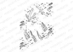 Footrests & Control Plates