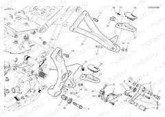 FOOTRESTS, LEFT [MOD:M 1200S]