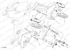 FOOTRESTS, LEFT [MOD:MS1200SA]
