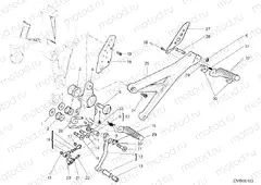 FOOTRESTS, LEFT » UNCLASSIFIED