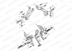 Footrests & Mountings 186151