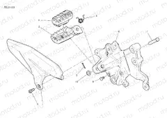 FOOTRESTS, RIGHT [MOD:MSV4]