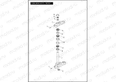FORK BRACKETS, FRONT