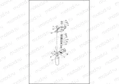 FORK BRACKETS, FRONT