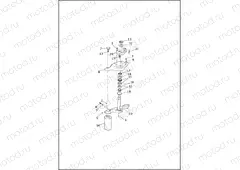 FORK BRACKETS, FRONT