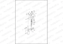 FORK BRACKETS, FRONT