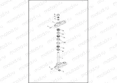 FORK BRACKETS, FRONT