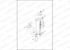 FORK BRACKETS, FRONT