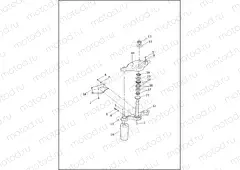 FORK BRACKETS, FRONT