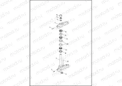 FORK BRACKETS, FRONT