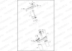FORK BRACKETS, FRONT