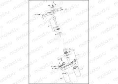 FORK BRACKETS, FRONT
