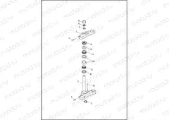 FORK BRACKETS, FRONT