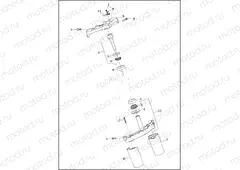 FORK BRACKETS, FRONT