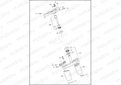 FORK BRACKETS, FRONT
